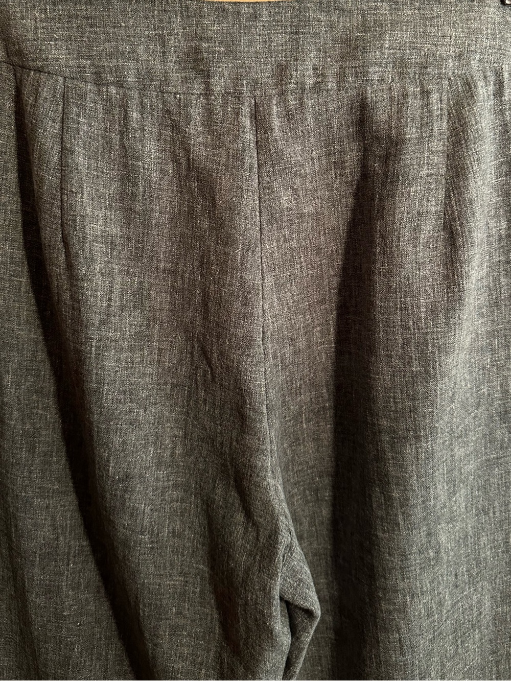 tilley grey linen-blend pants - Picture 5 of 7